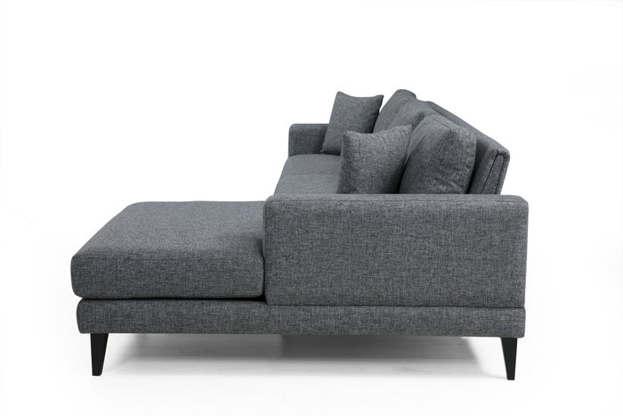 Atelier Del Sofa Sofá Cama Esquinero Derecho Nordic Corner L3+Chl Gris Oscuro 303x160 cm